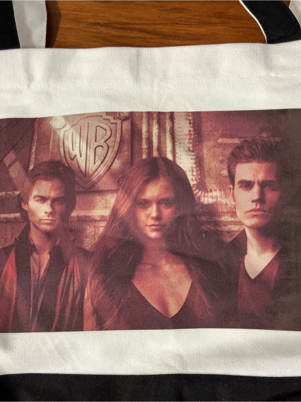 L. J. Smith The Vampire Diaries Trio Canvas Tote Bag